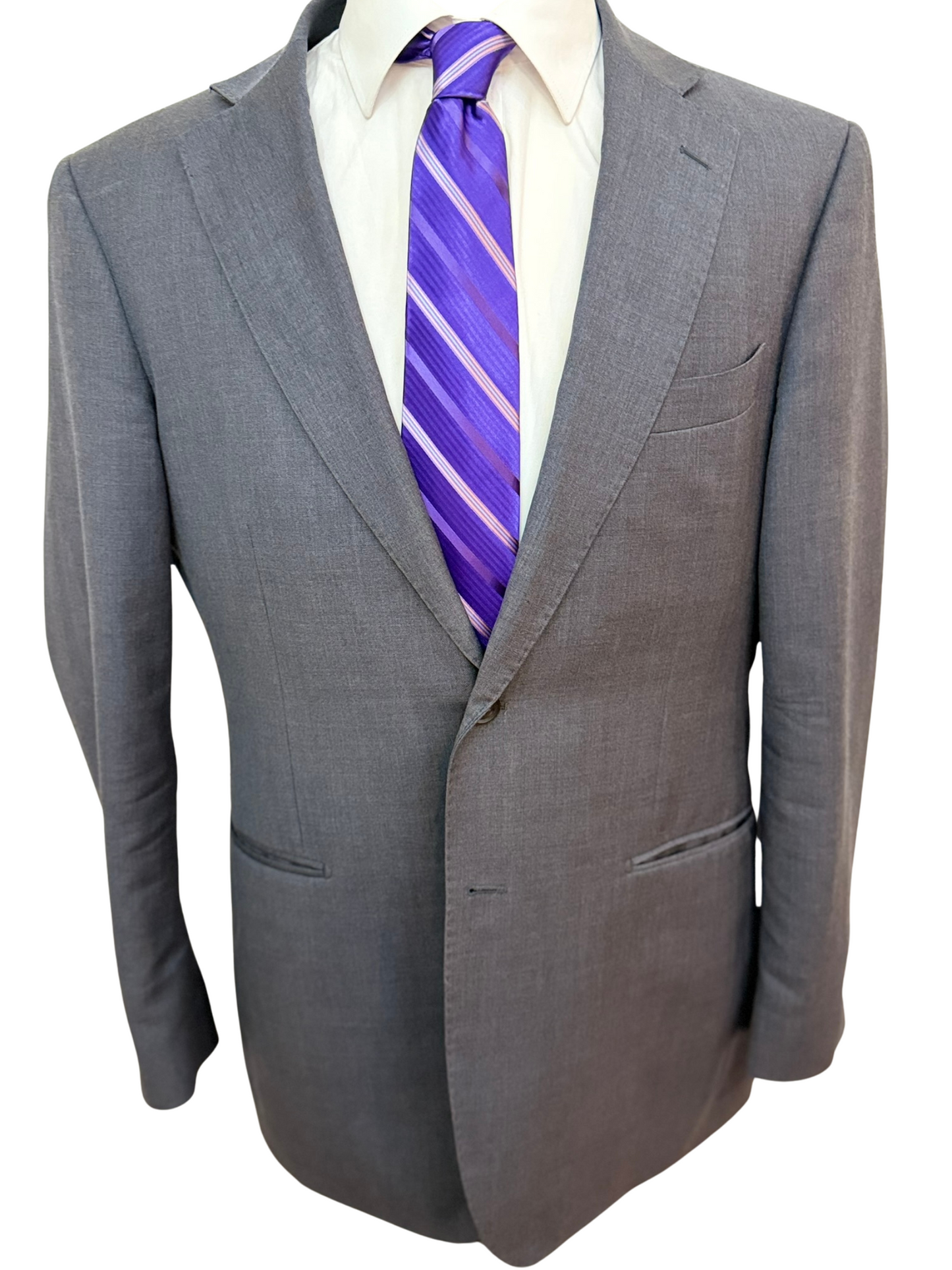 Corbata tejida a rayas azules y negras Oasis