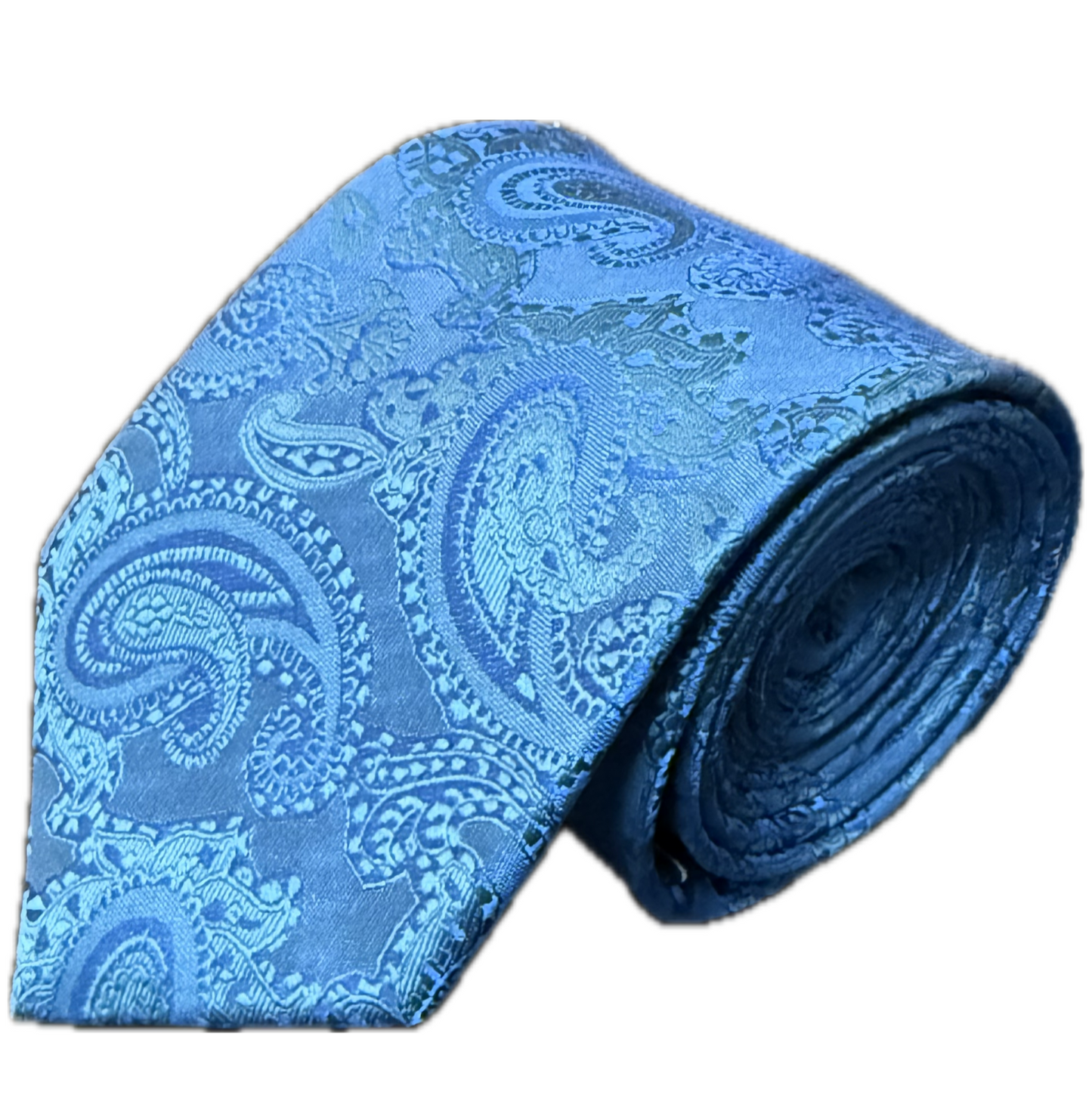 Royal Blue Paisley Necktie