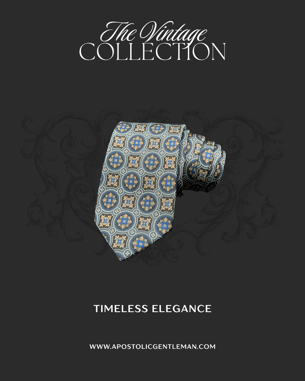 The Oxford Medallion Necktie