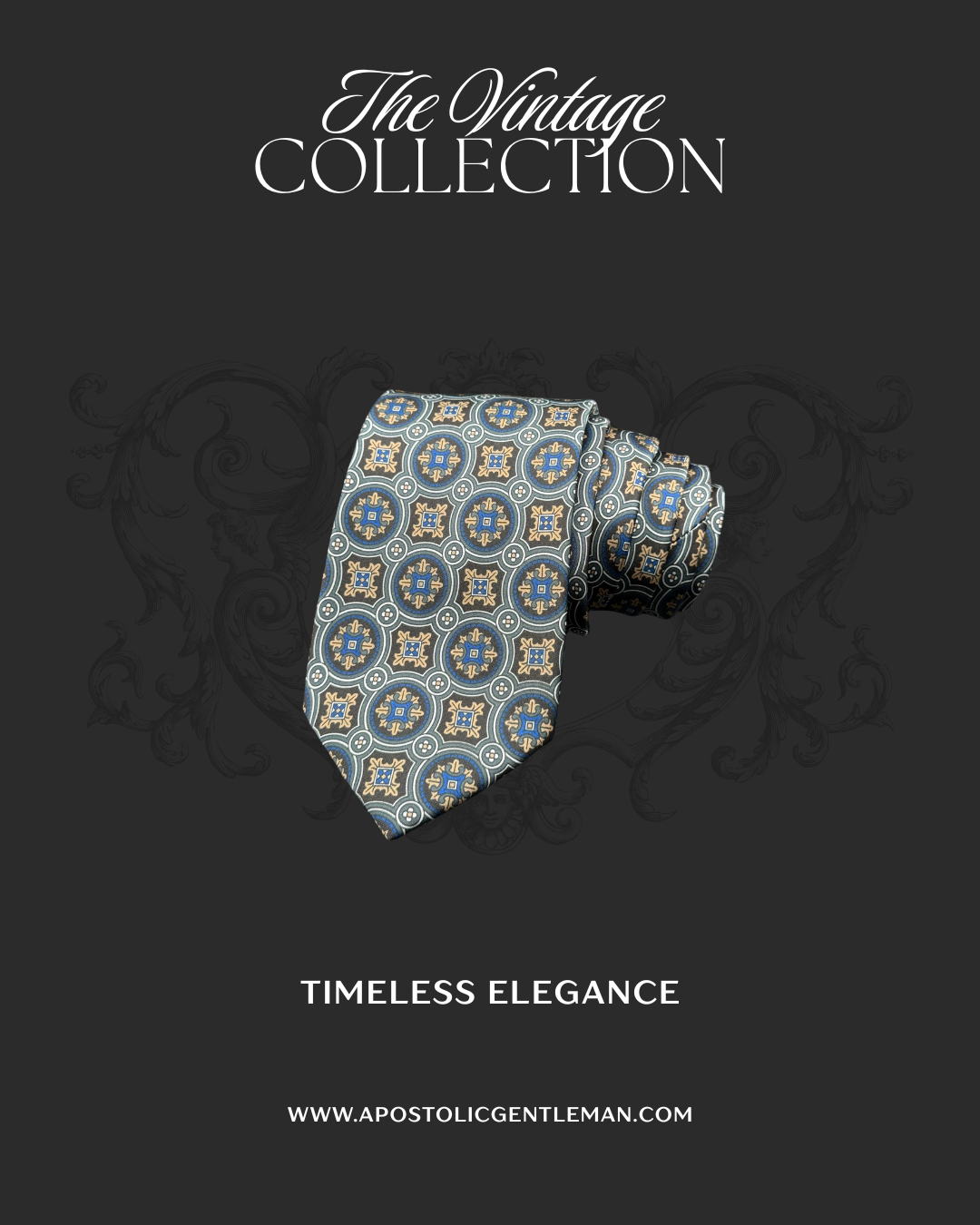 The Oxford Medallion Necktie
