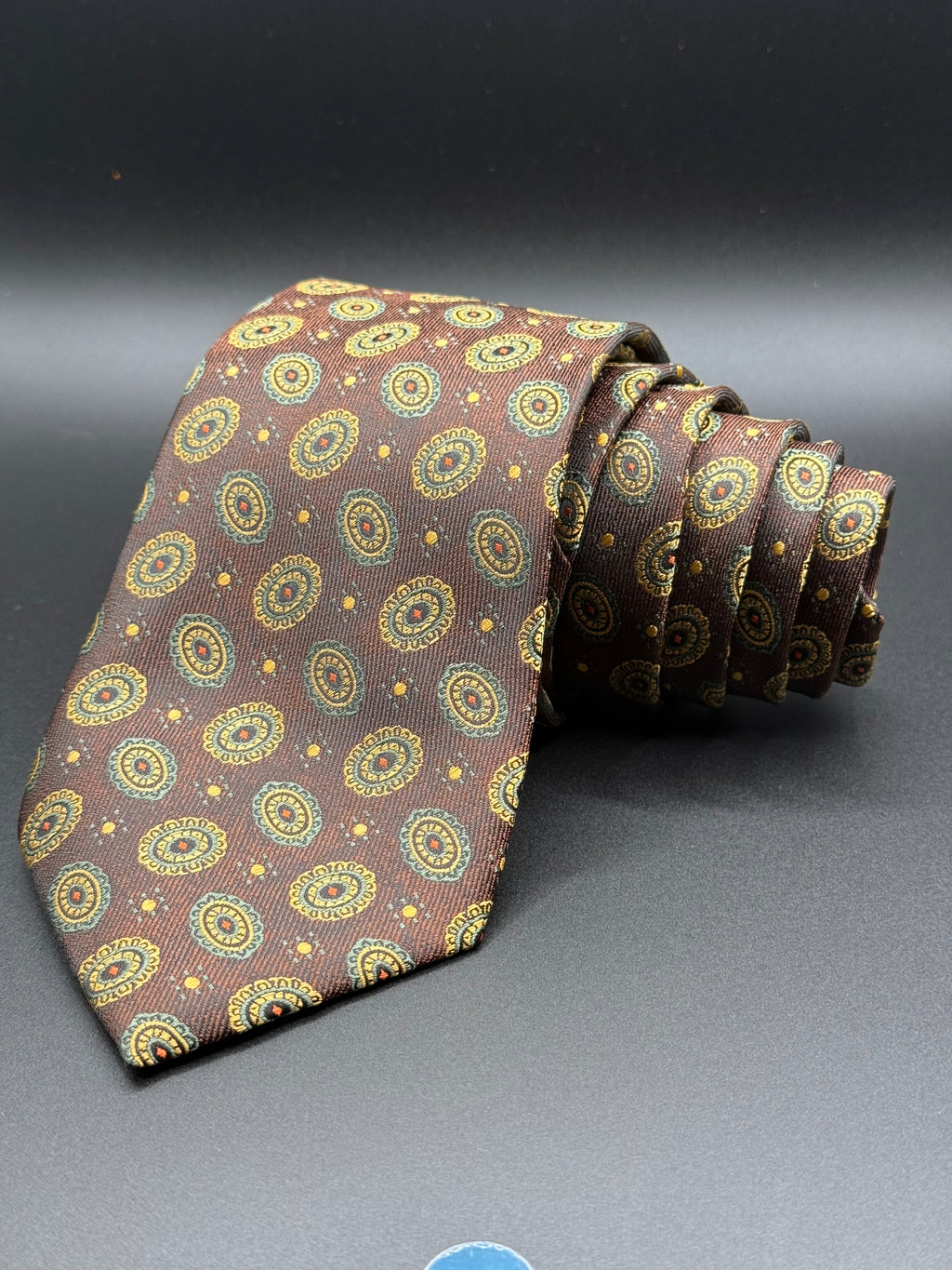 The Golden Medallion Necktie