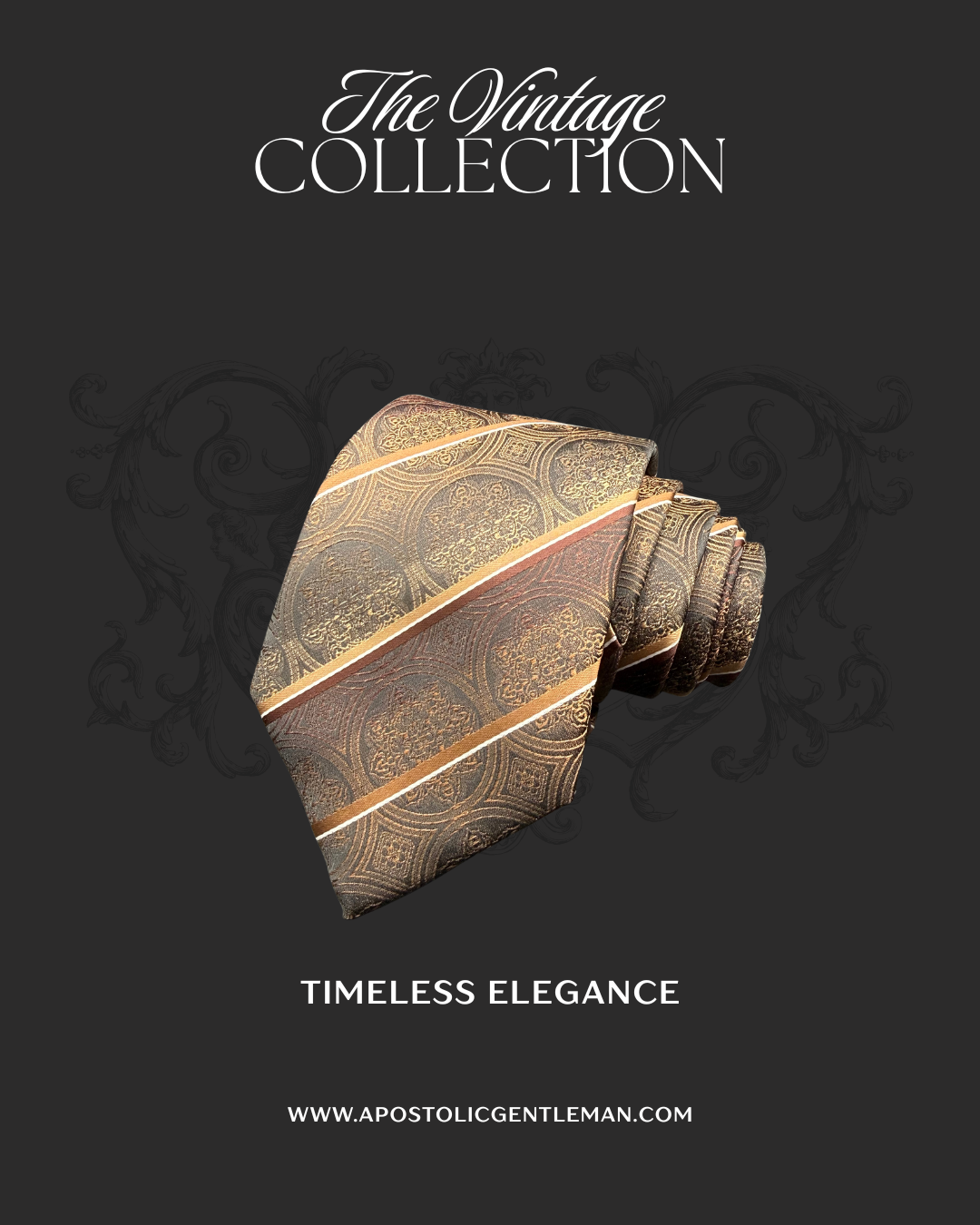 The Gilded Medallion Necktie