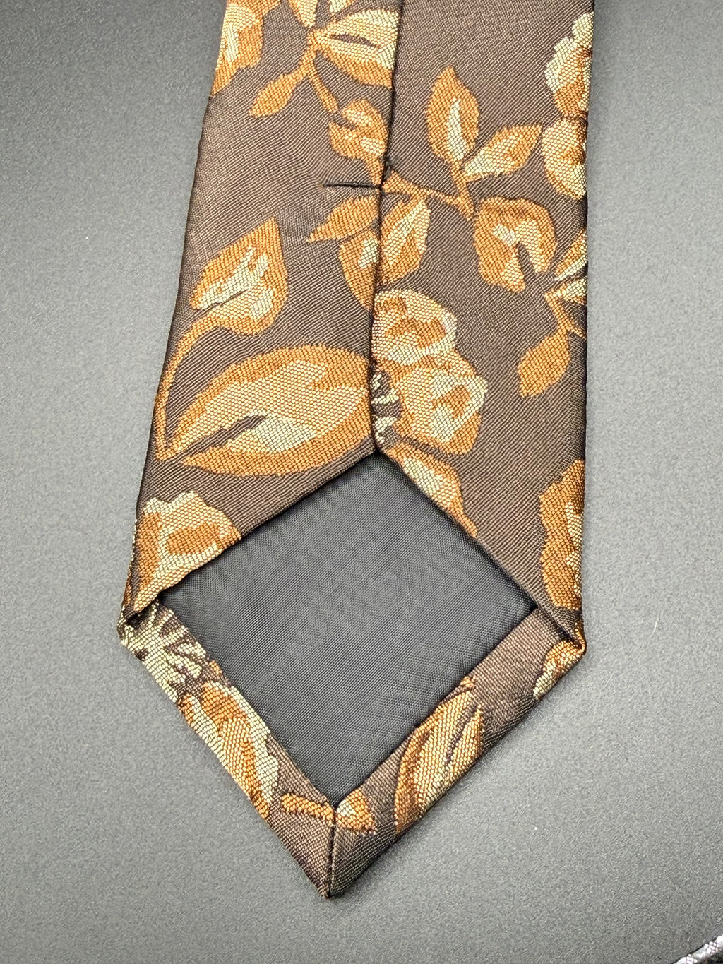 The Bronze Bloom Floral Necktie