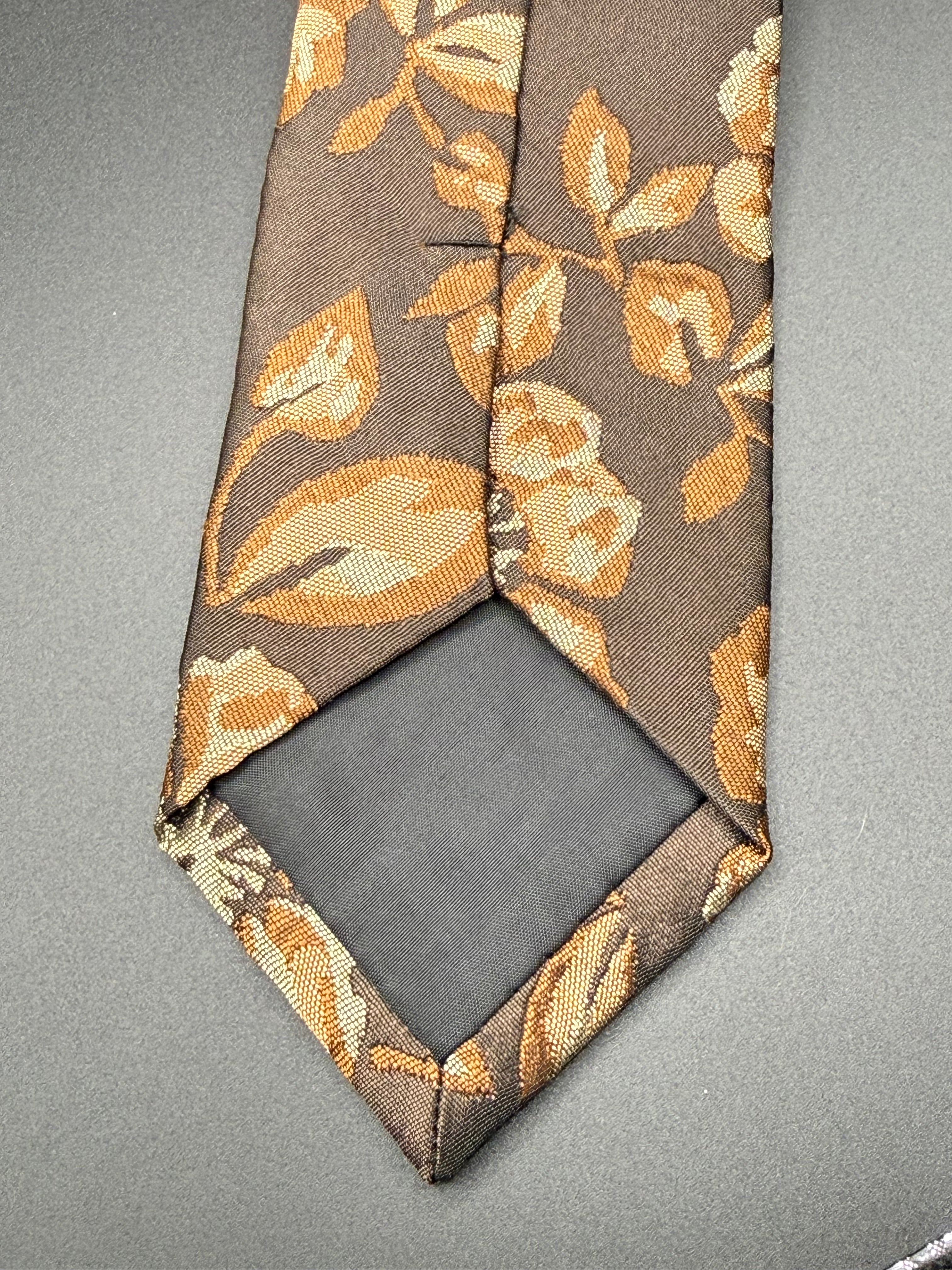 The Bronze Bloom Floral Necktie