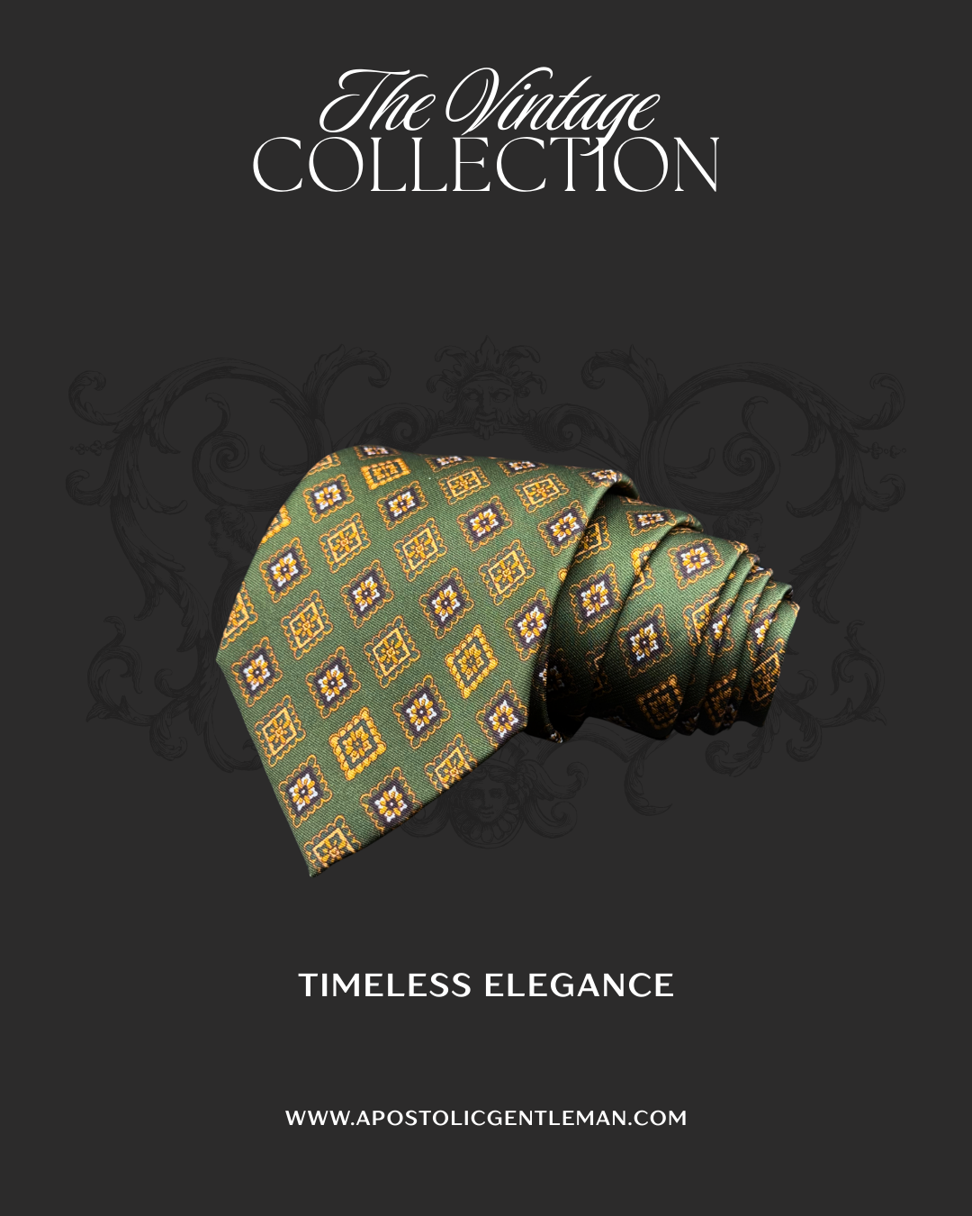 The Emerald Crest Necktie