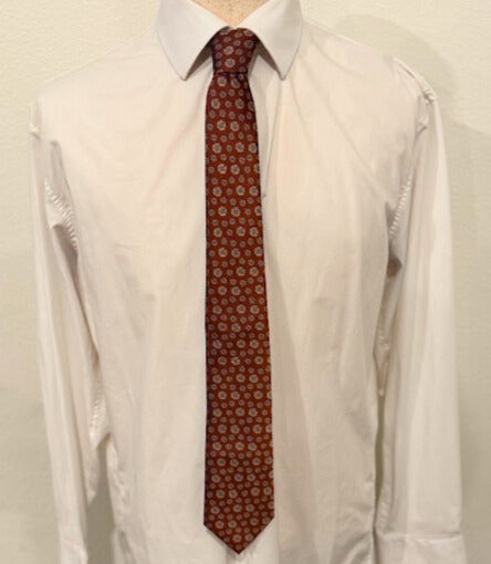 The Crimson Bloom Floral Necktie