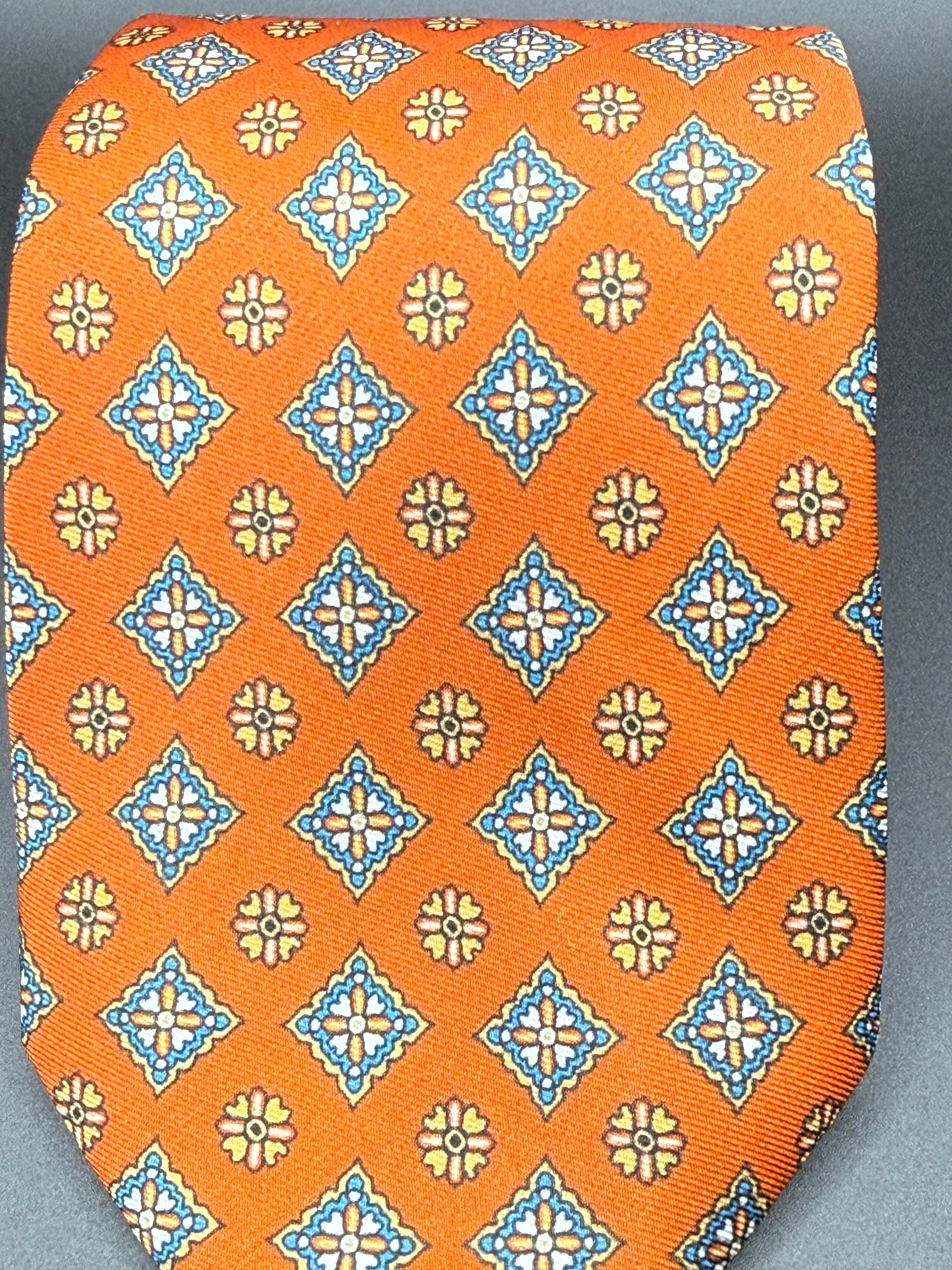 The Saffron Mosaic Necktie