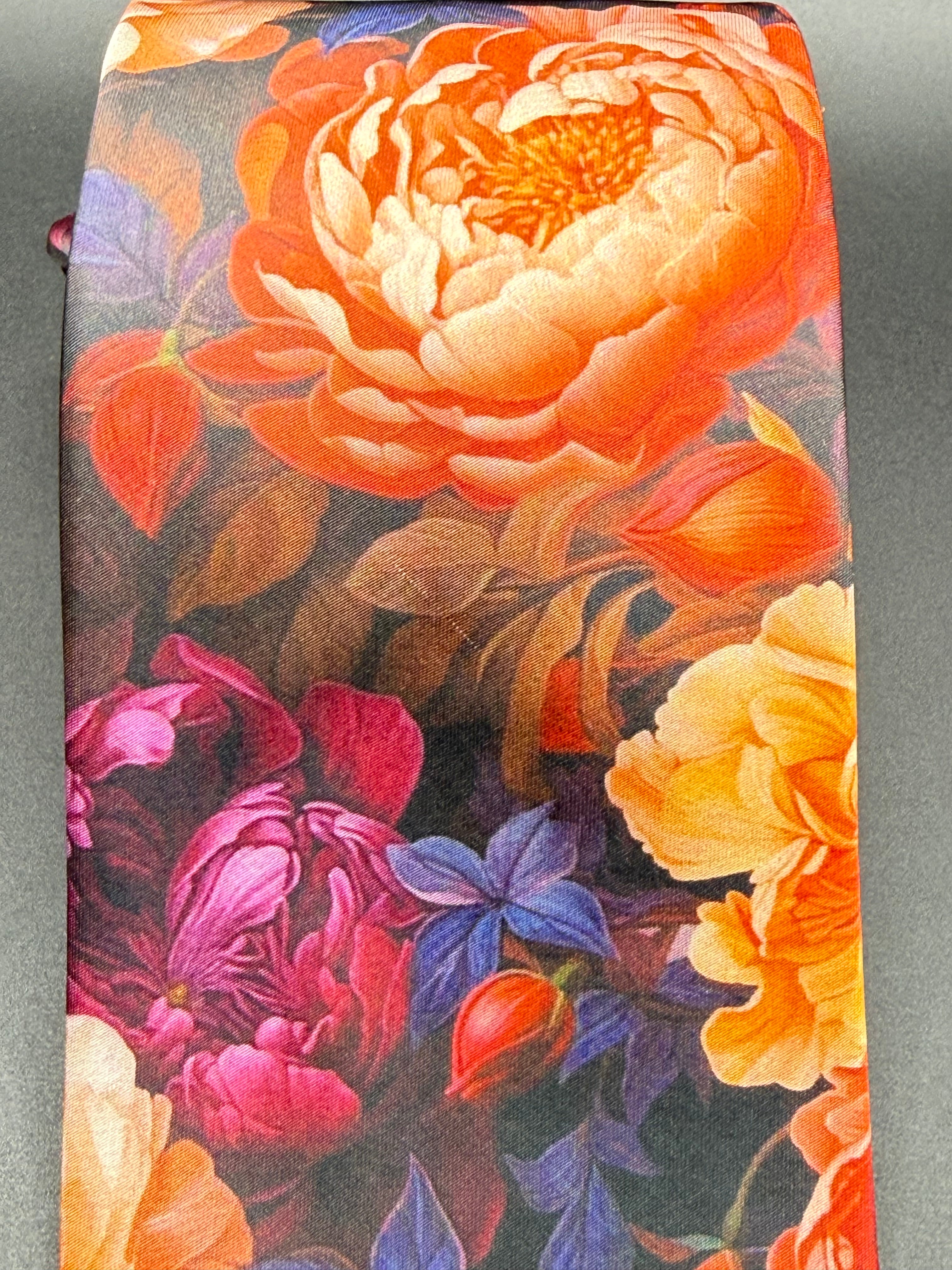 The Ember & Bloom Floral Necktie