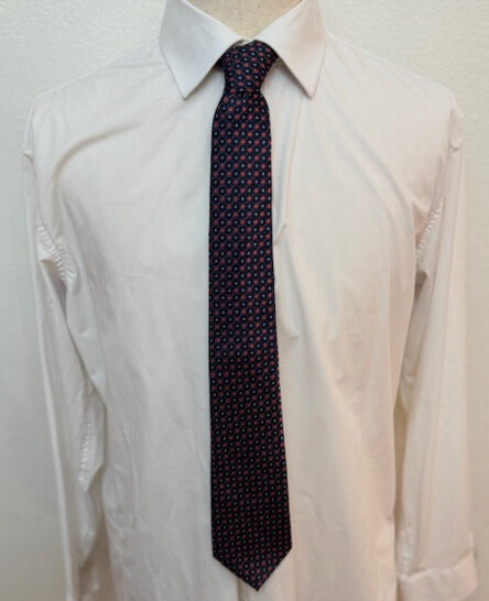 The Midnight Bloom Floral Necktie