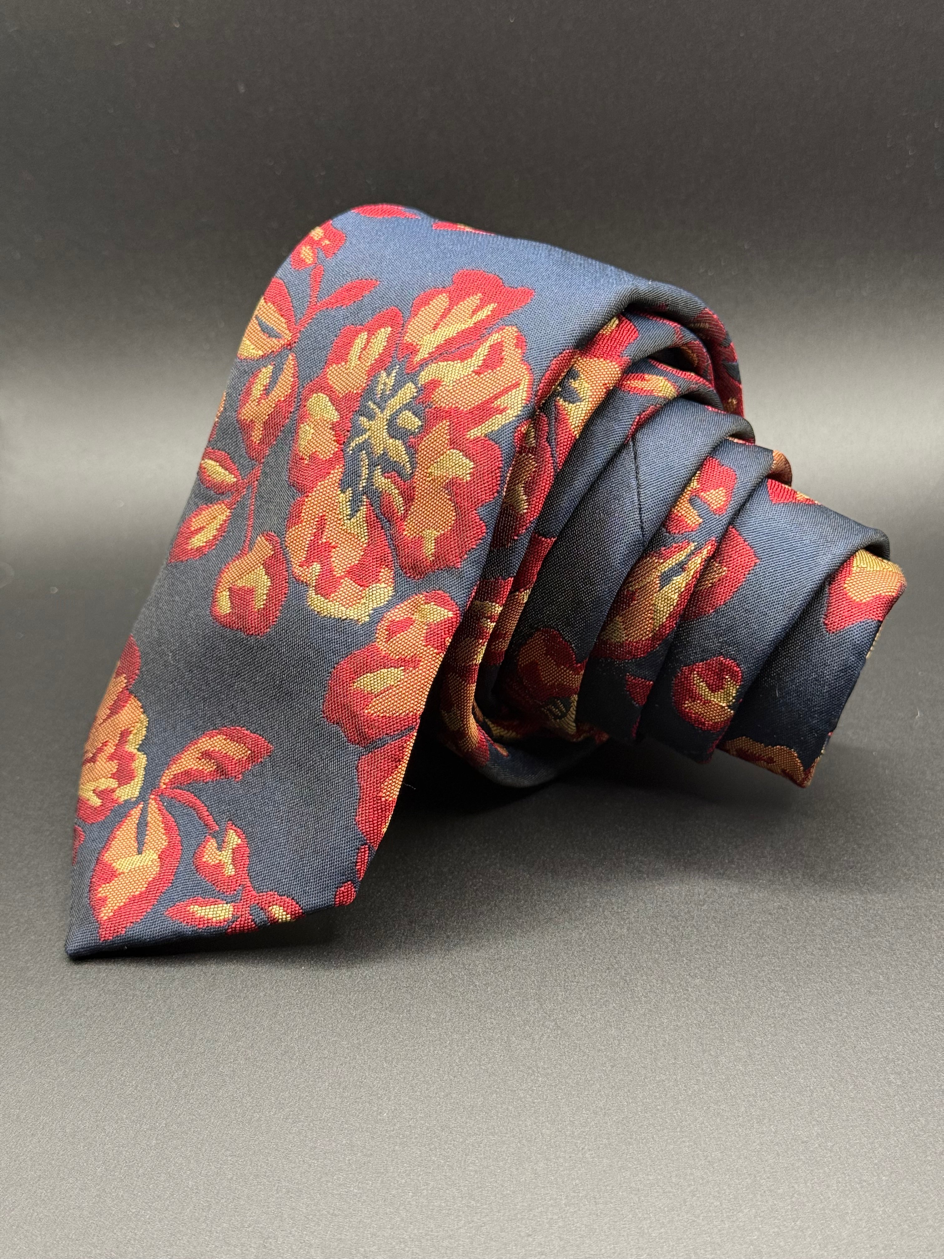 The Coral Garden Floral Necktie