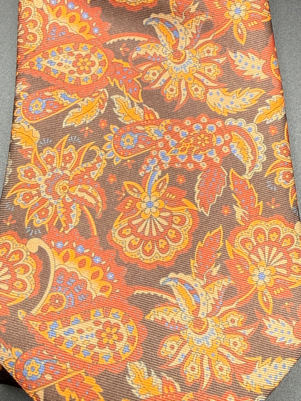 The Autumn Paisley Necktie