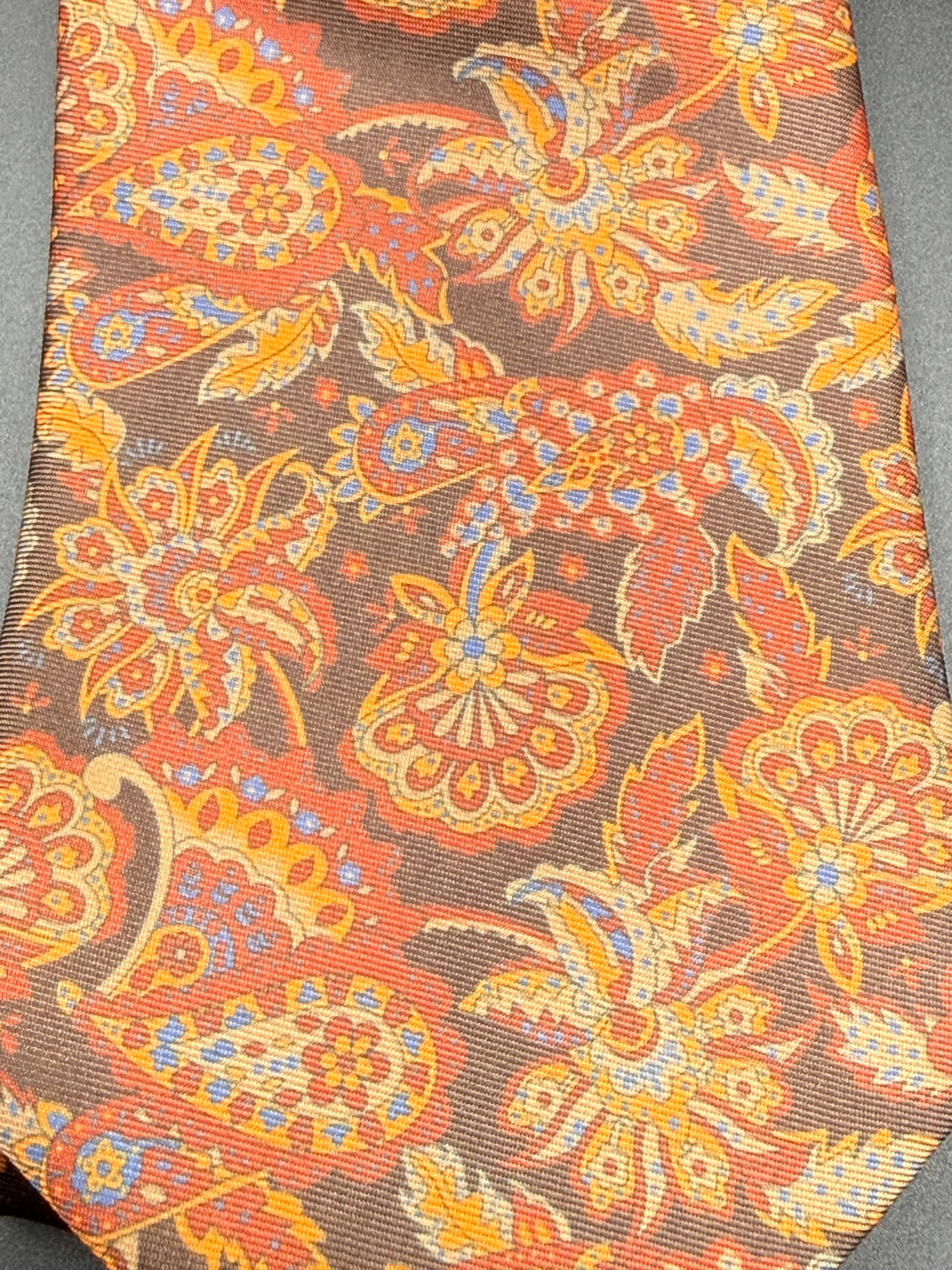 The Autumn Paisley Necktie