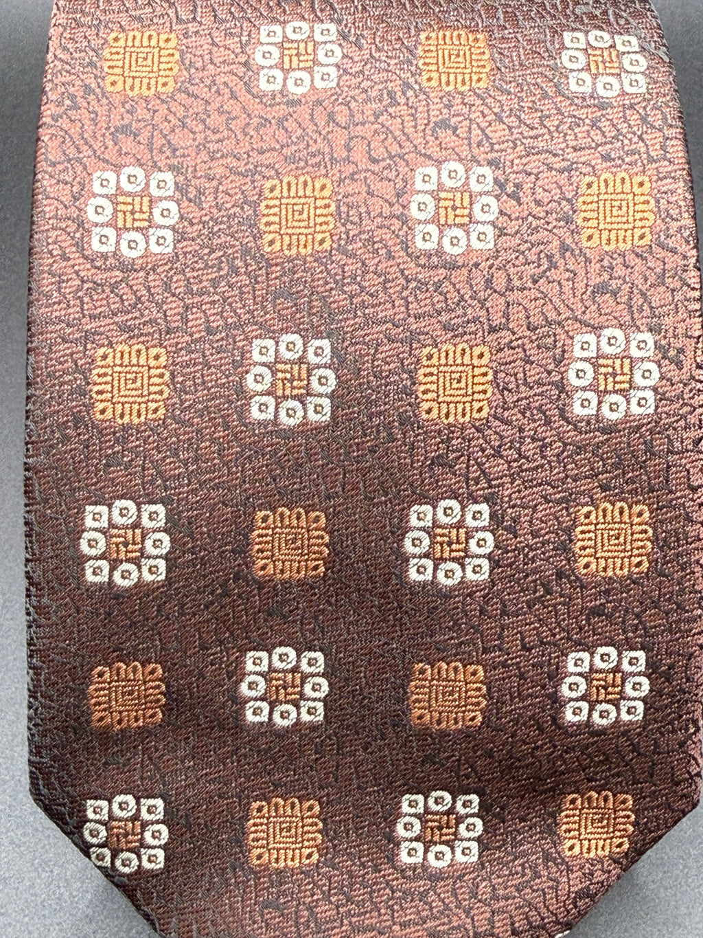 The Copper Medallion Necktie