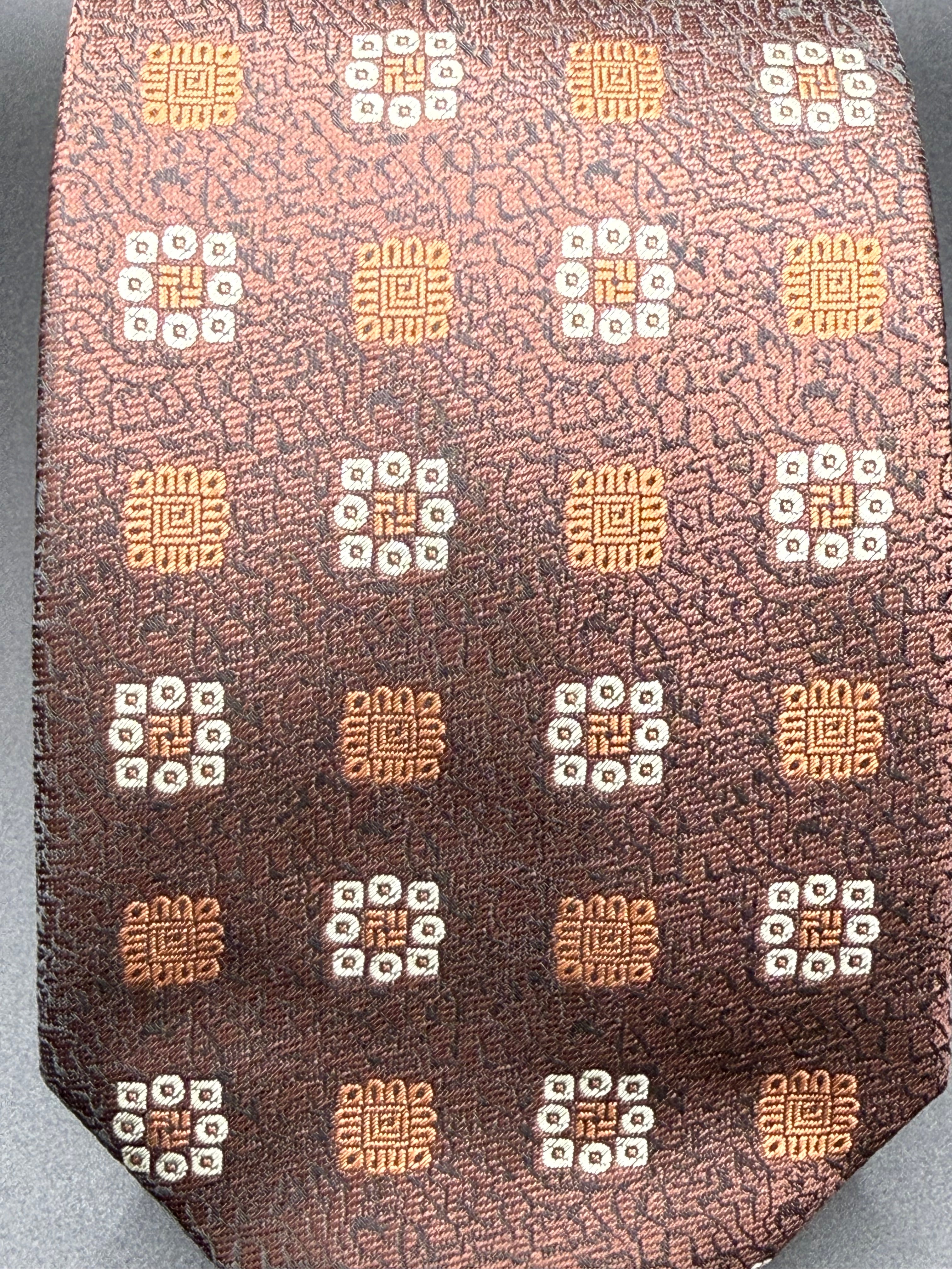 The Copper Medallion Necktie