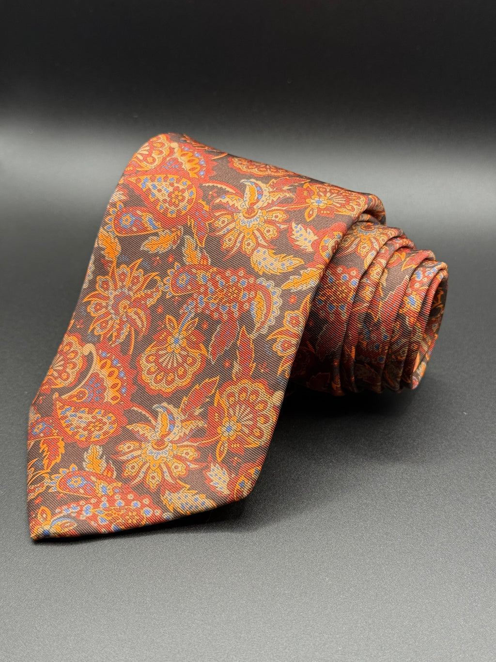 The Autumn Paisley Necktie
