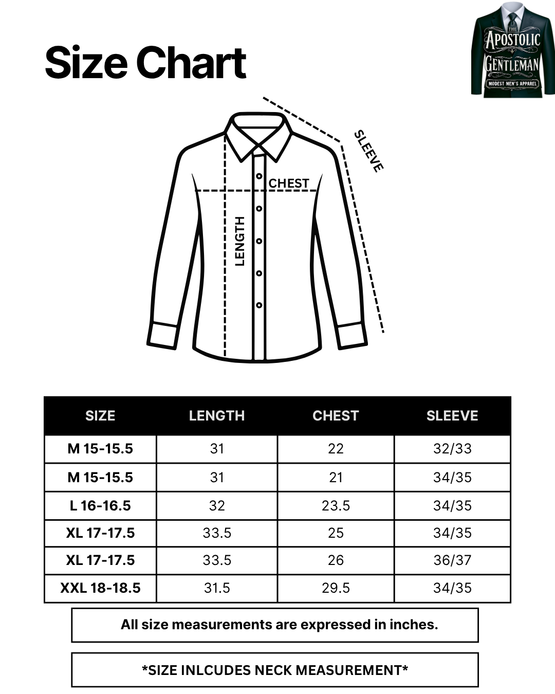 White Classic Men's Long Sleeve Dress Shirt – The Apostolic Gentleman White Classic Men's Long Sleeve Dress Shirt – The Apostolic Gentleman