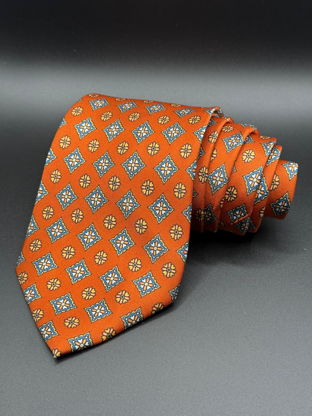 The Saffron Mosaic Necktie