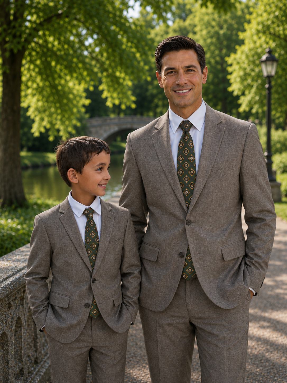 The Emerald Crest Young Gentleman Necktie