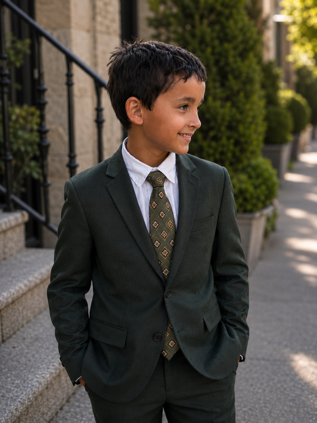 The Emerald Crest Young Gentleman Necktie