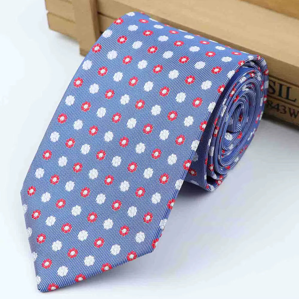 The Sky Bloom Floral Necktie