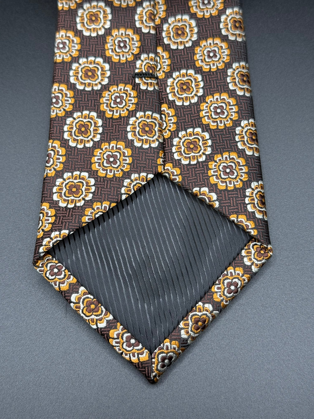 The Bronze Bloom Floral Necktie
