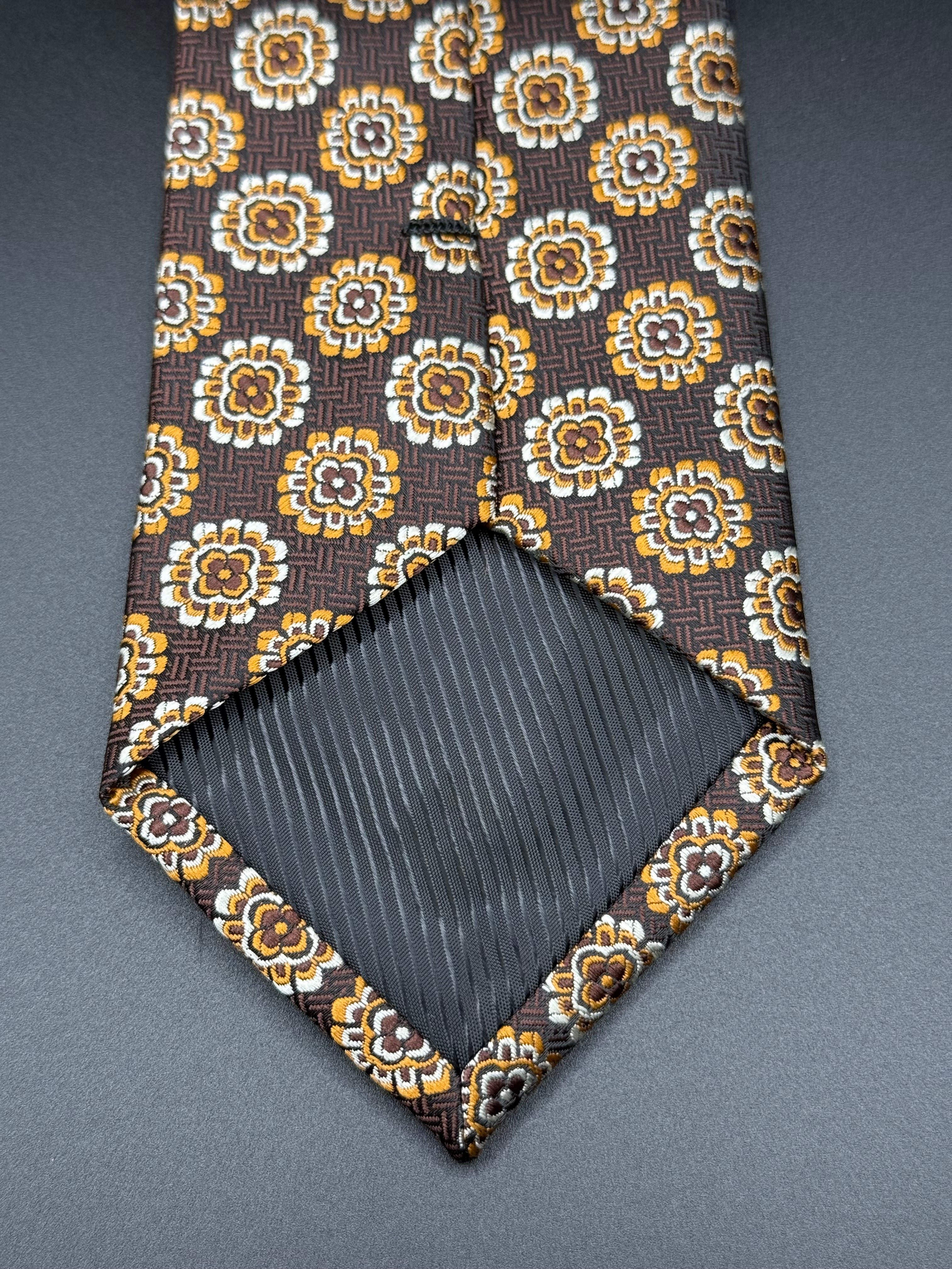 The Bronze Bloom Floral Necktie