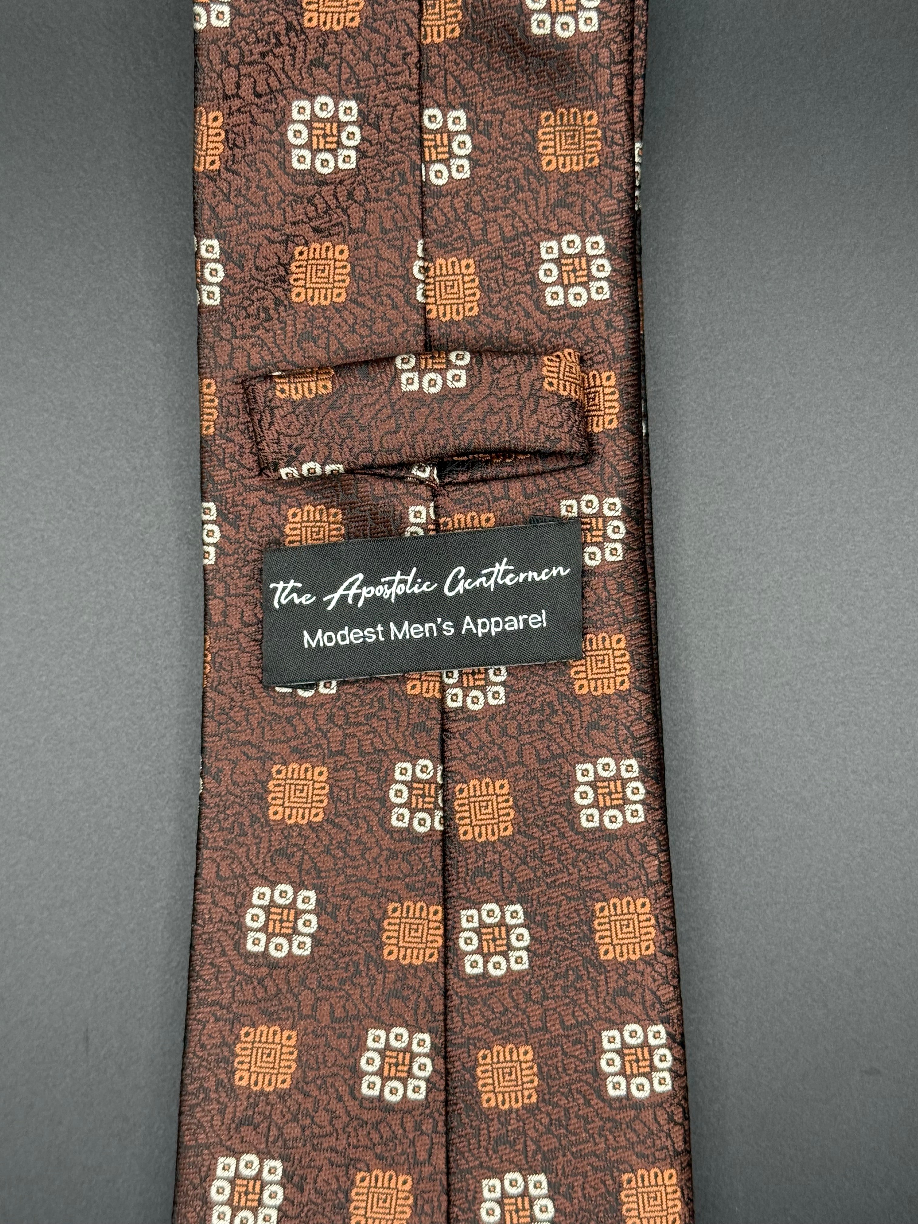 The Copper Medallion Necktie