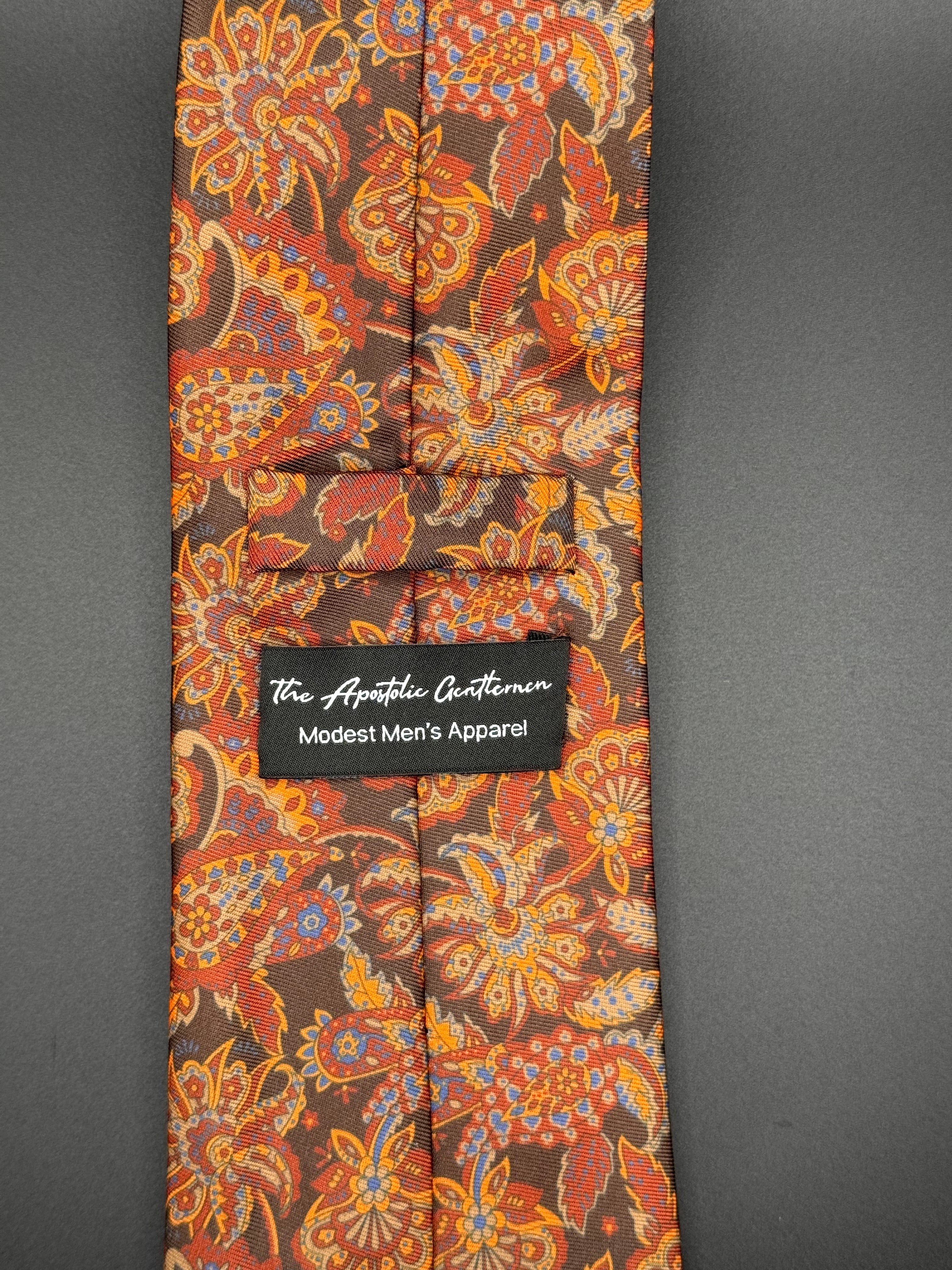 The Autumn Paisley Necktie
