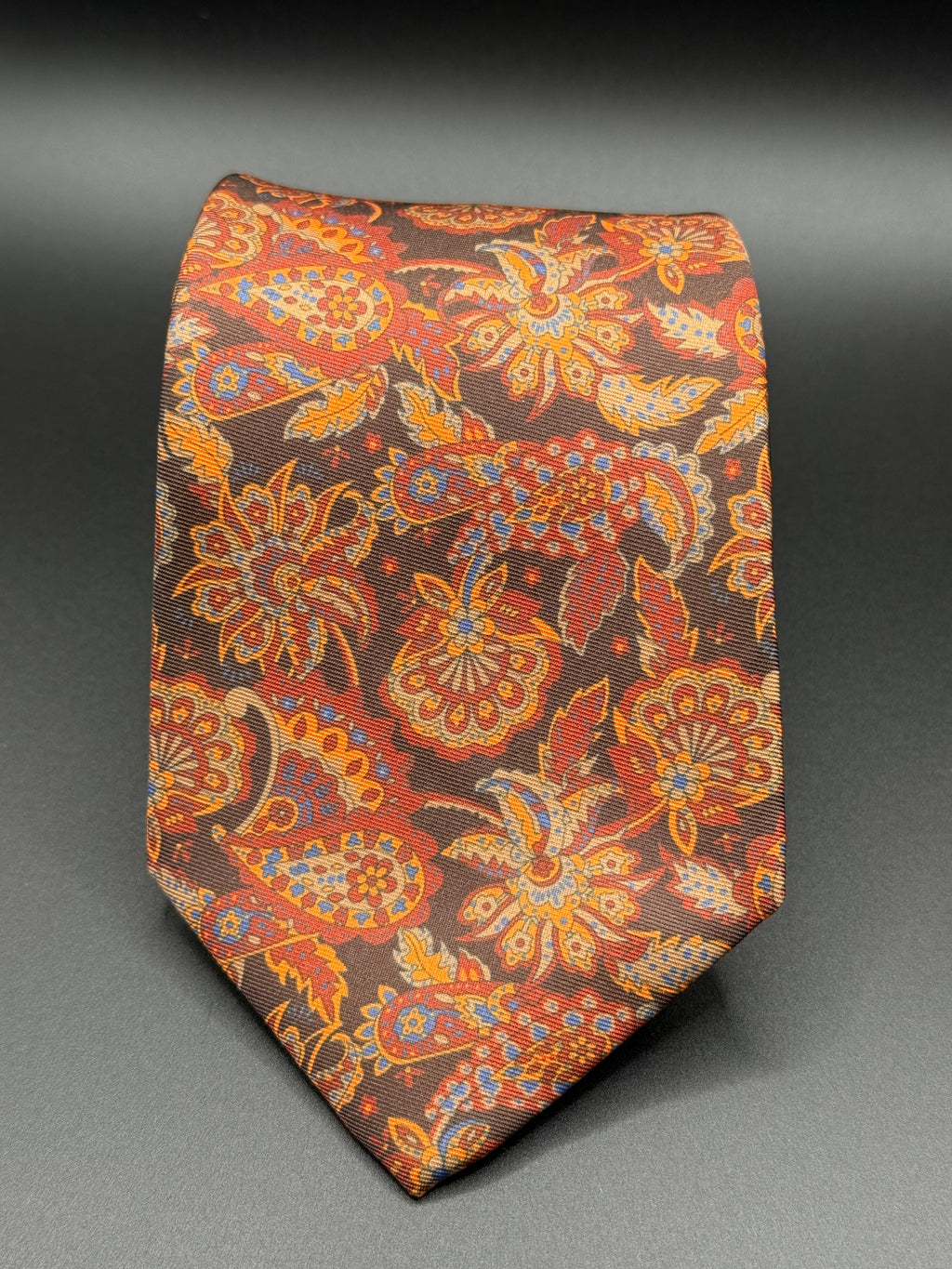The Autumn Paisley Necktie