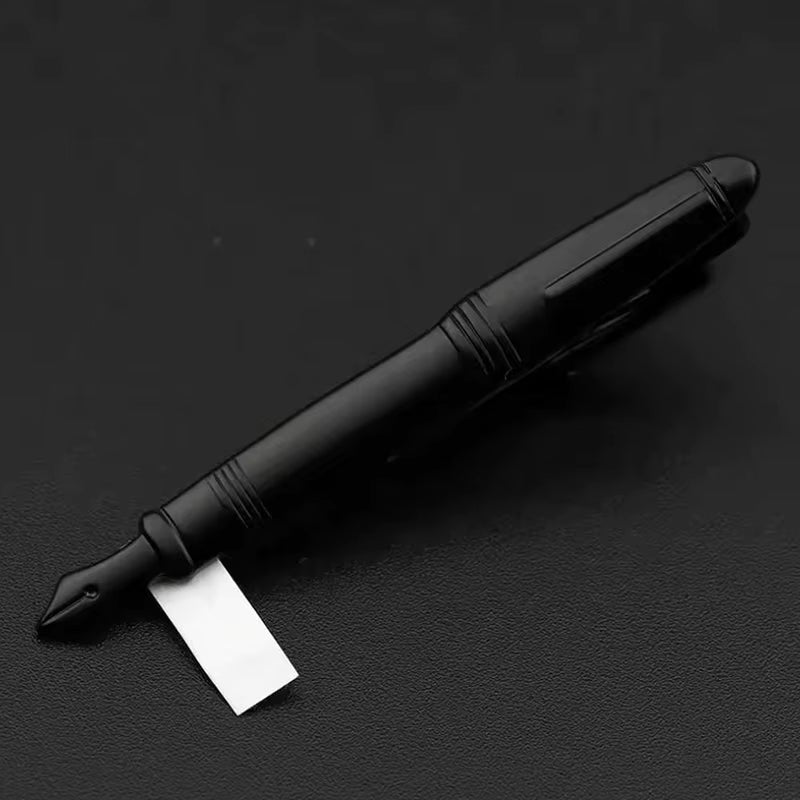 black pen tie clip