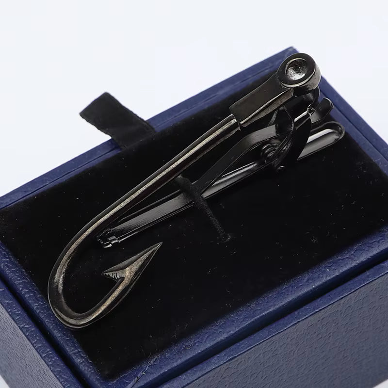 fish hook tie clip