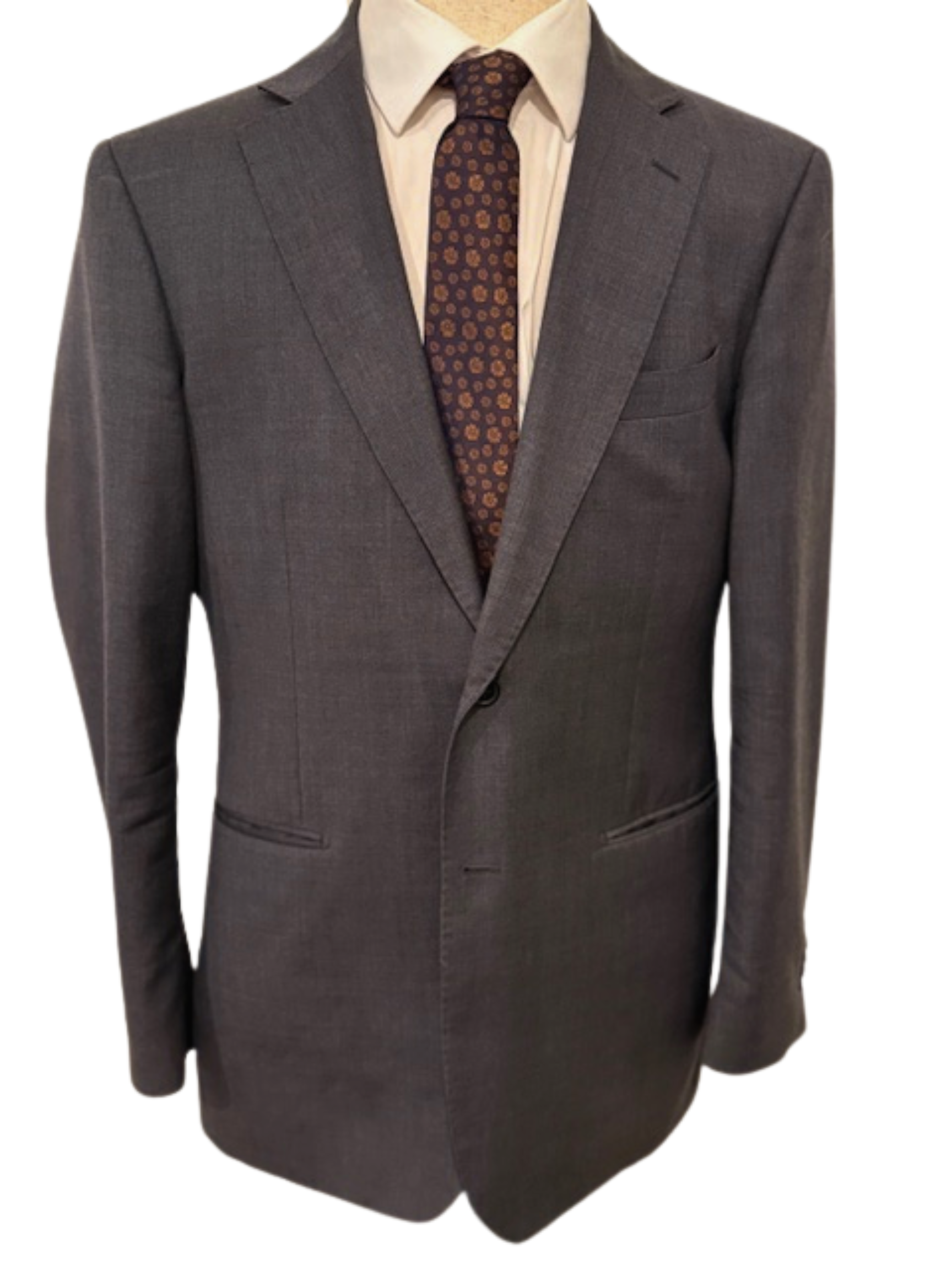 The Copper Elegance Floral Necktie
