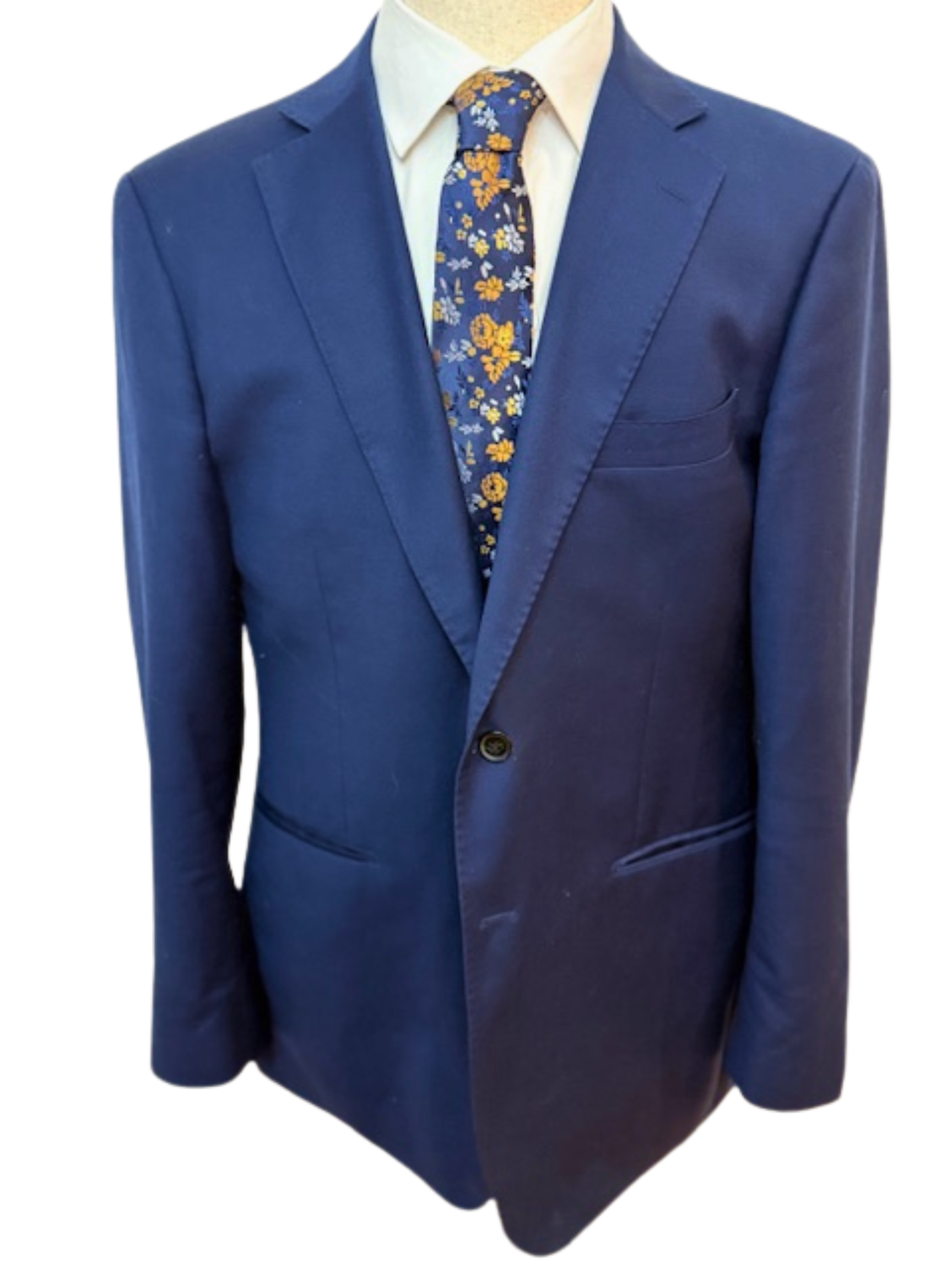 The Golden Garden at Midnight Floral Necktie