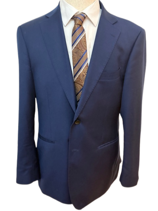 Brown, bronze Paisley & Blue-Cream Chevron Striped Necktie