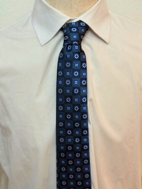 The Midnight Mosaic Floral Necktie