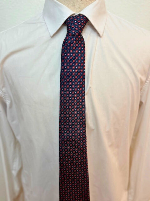 The Midnight Bloom Floral Necktie