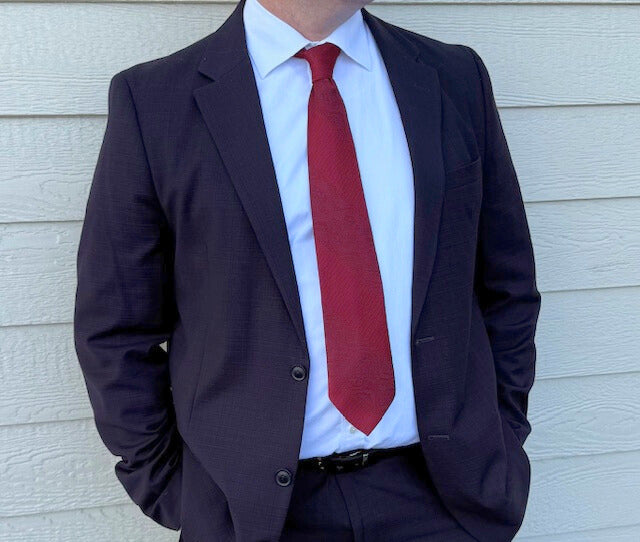 White Classic Men's Long Sleeve Dress Shirt