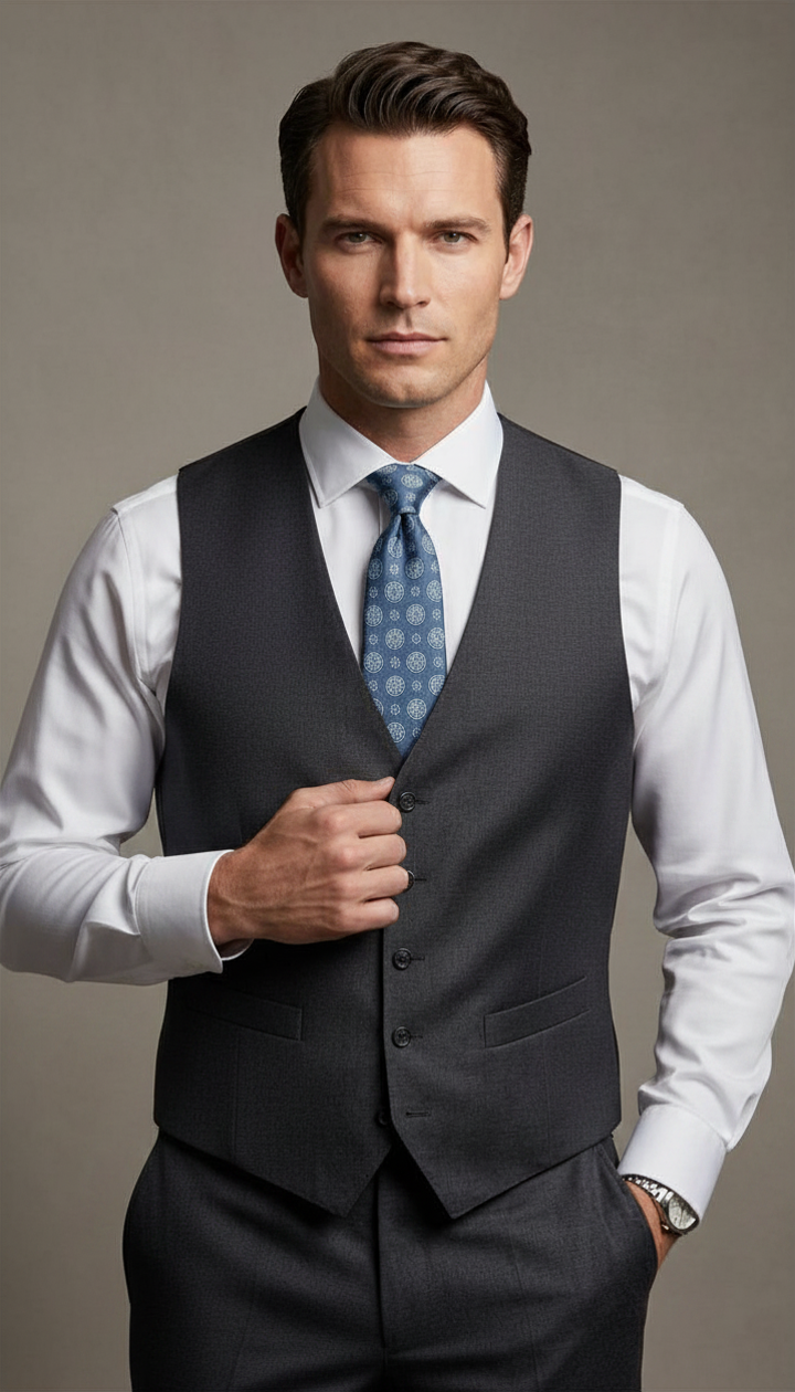 The Azure Floral Medallion Necktie