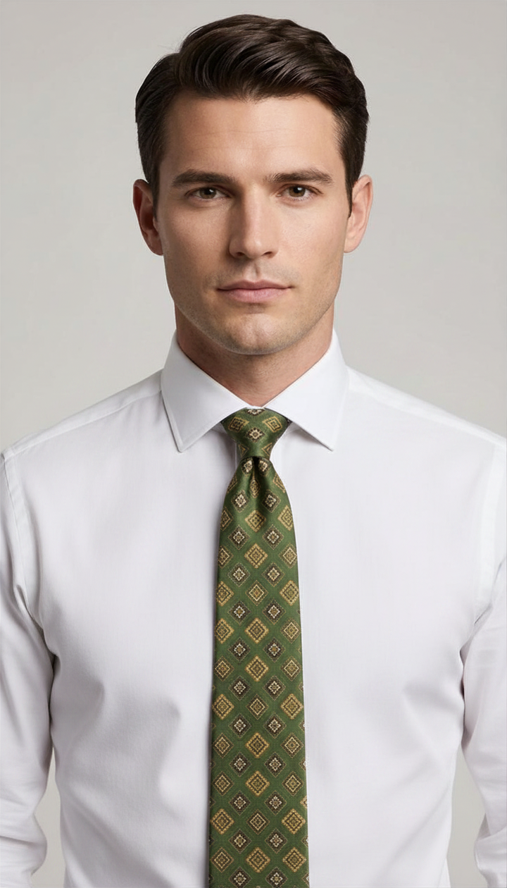 The Emerald Crest Necktie